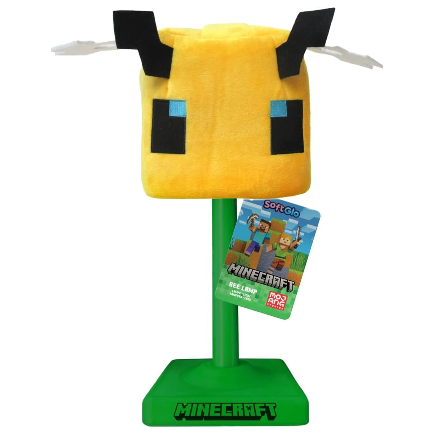 Minecraft Bee 'SoftGlo' Fluffy dekor lámpa termékfotó