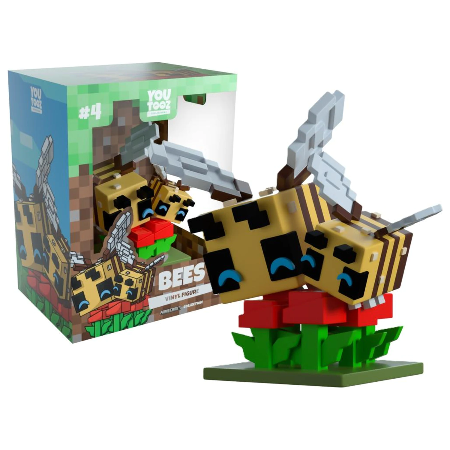 Minecraft Bees figura 9cm termékfotó