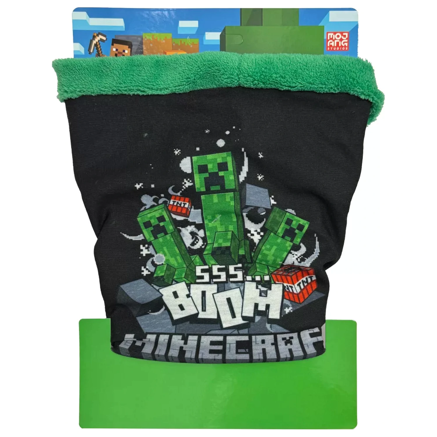 Minecraft Boom sherpa gyerek sál, snood termékfotó