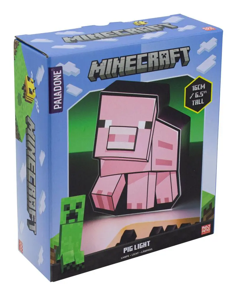 Minecraft Box Pig lámpa 16 cm termékfotó