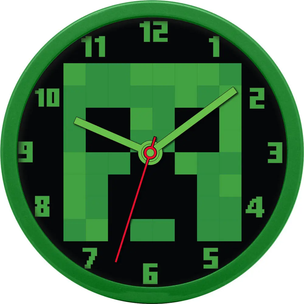 Minecraft Bros wall clock termékfotó