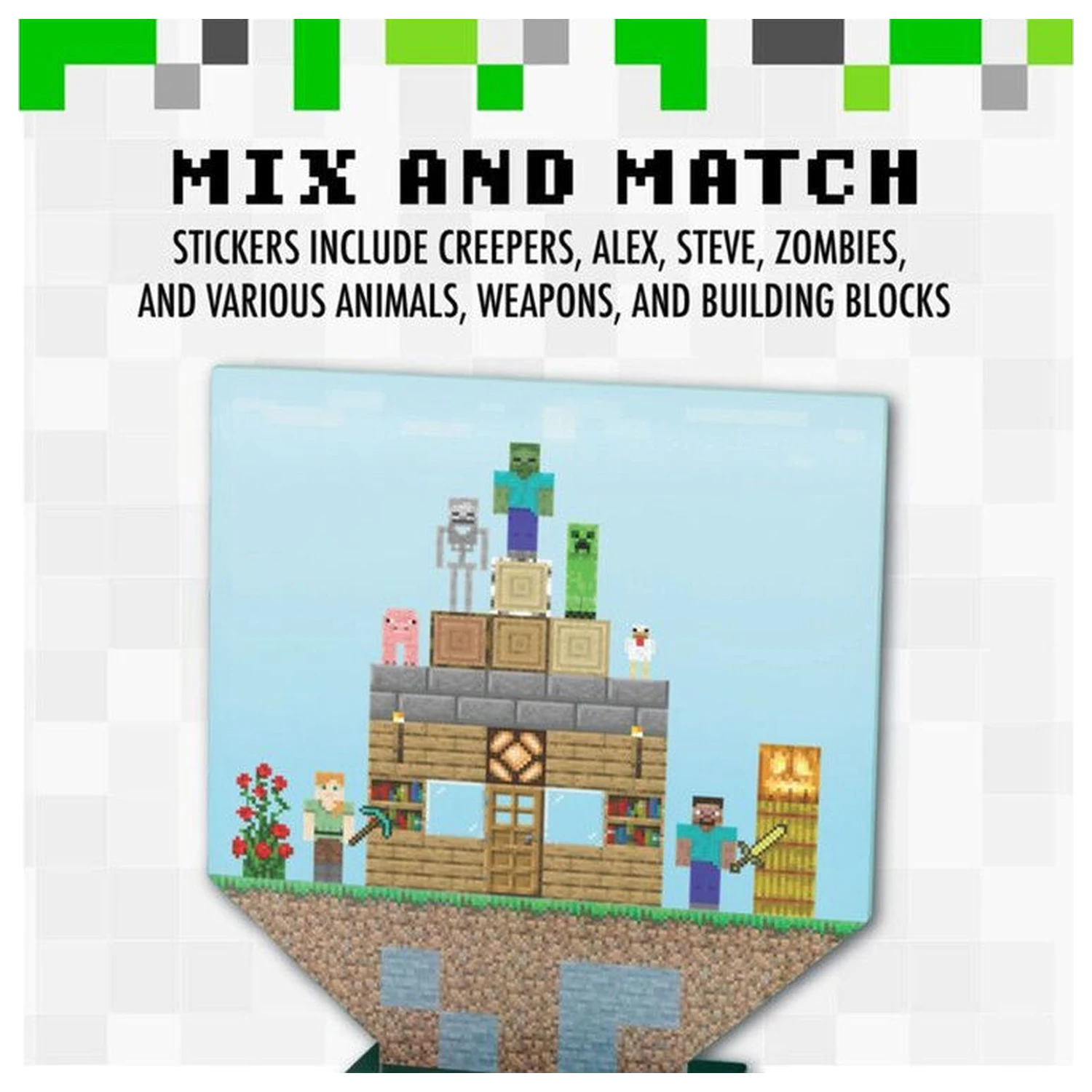 Minecraft Build a Level lámpa termékfotó