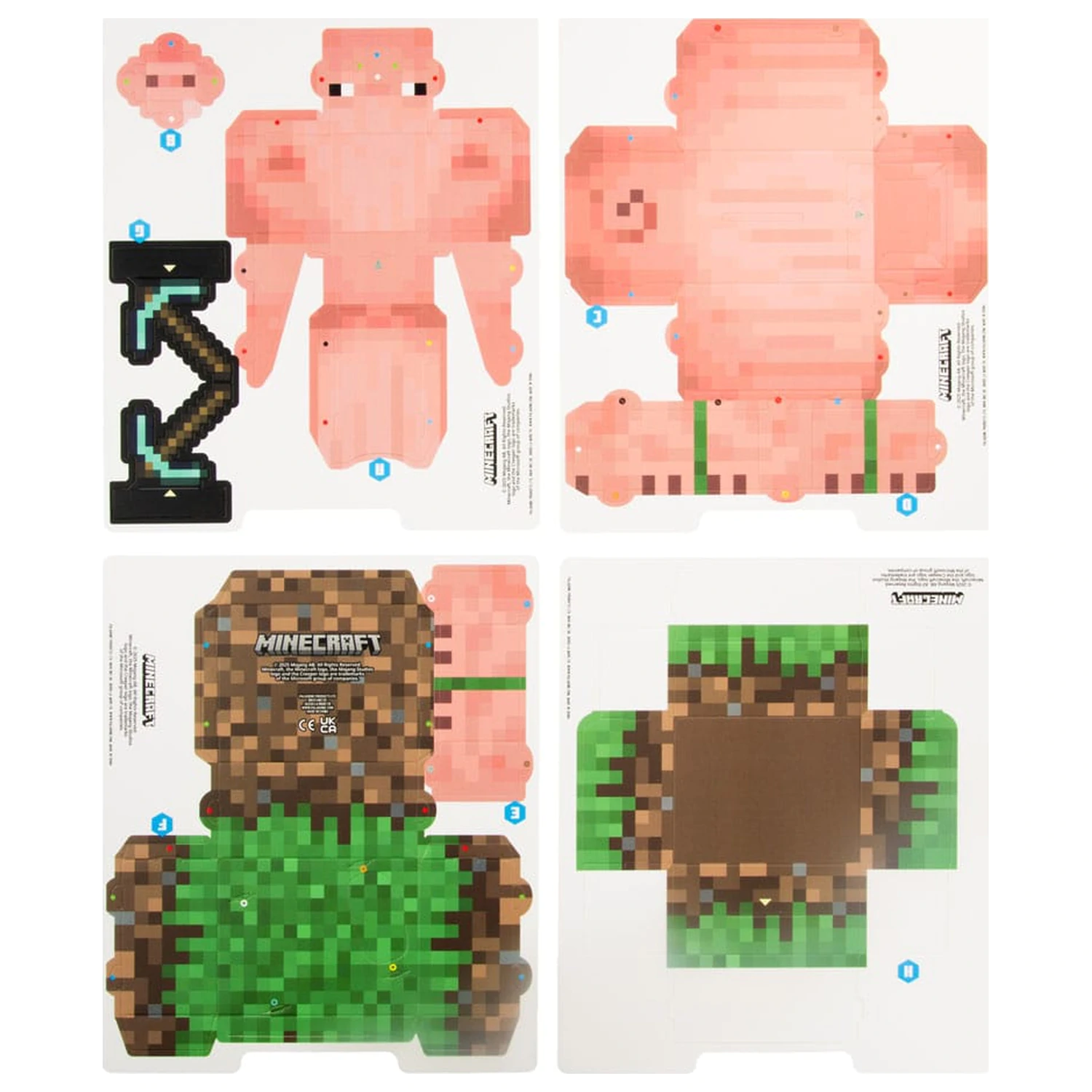 Minecraft Build Your Own Treasure Schwein persely  termékfotó