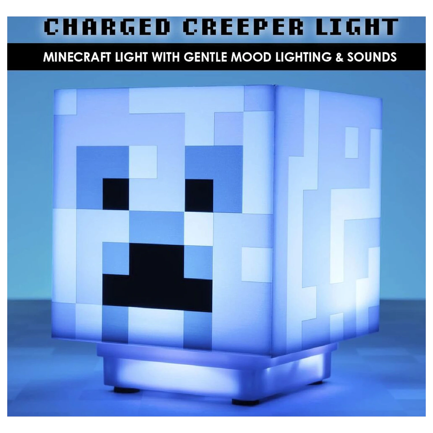 Minecraft Charged Creeper 3D lámpa hanggal termékfotó