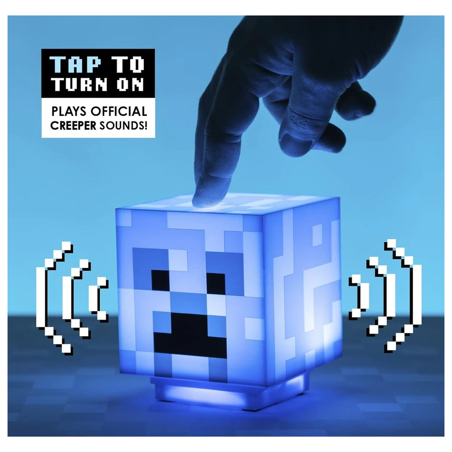 Minecraft Charged Creeper 3D lámpa hanggal termékfotó