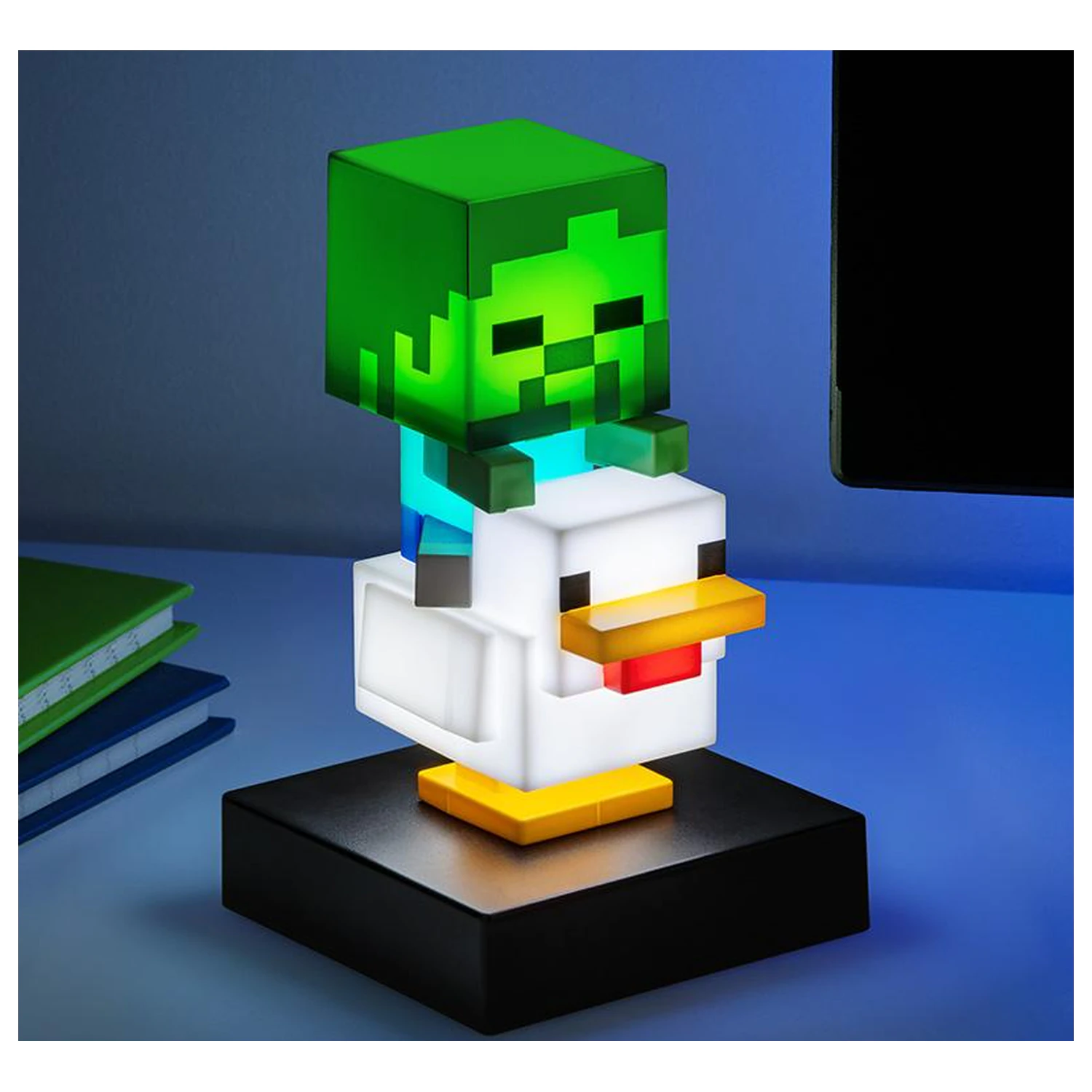 Minecraft Chicken Jockey Icon lámpa 11cm termékfotó