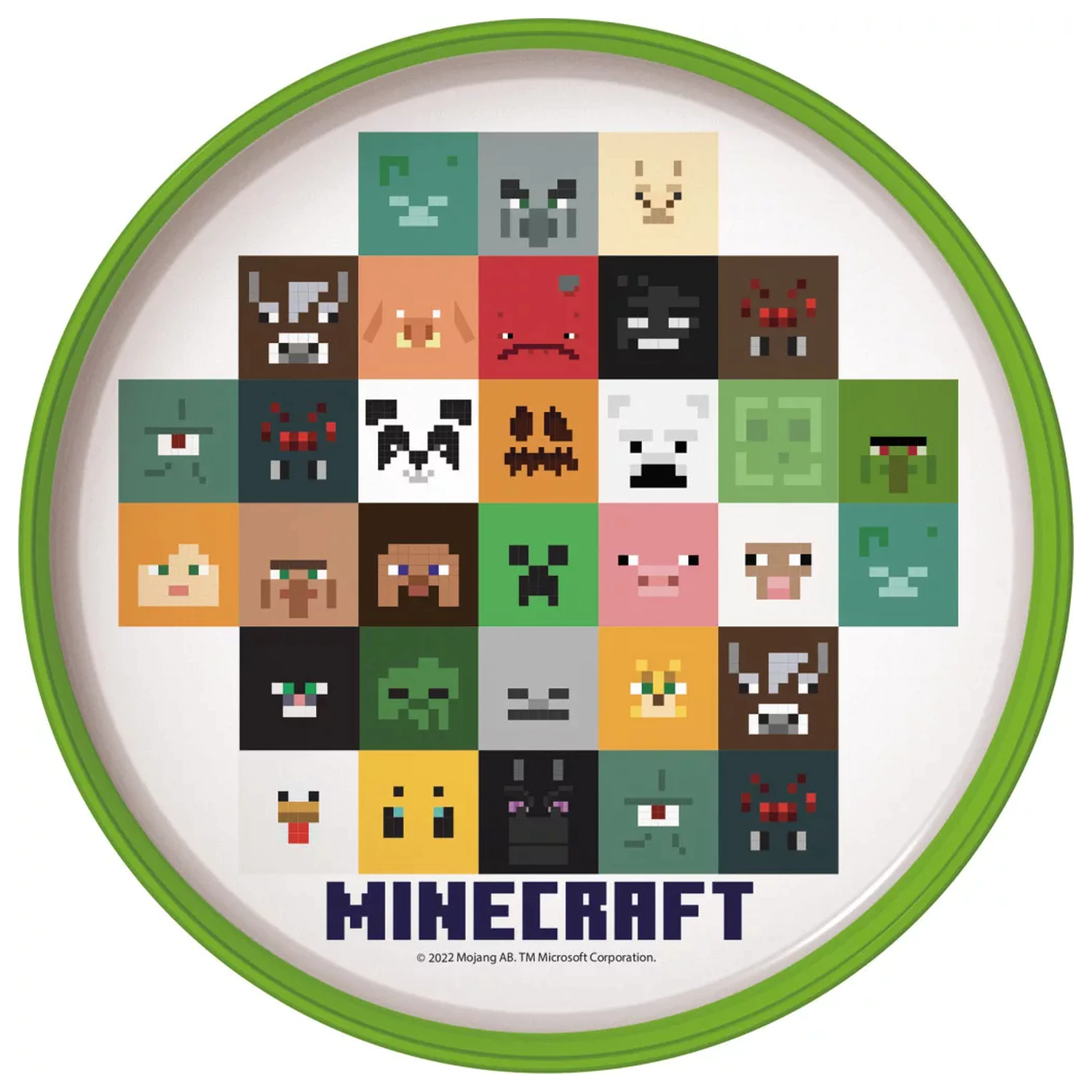 Minecraft Crafters csúszásmentes micro lapostányér termékfotó