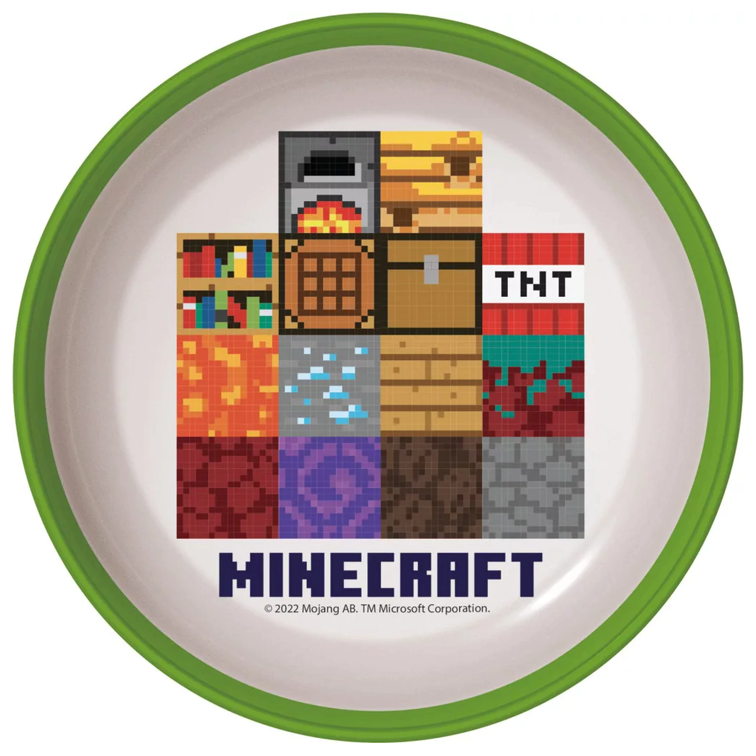 Minecraft Crafters csúszásmentes micro mélytányér termékfotó