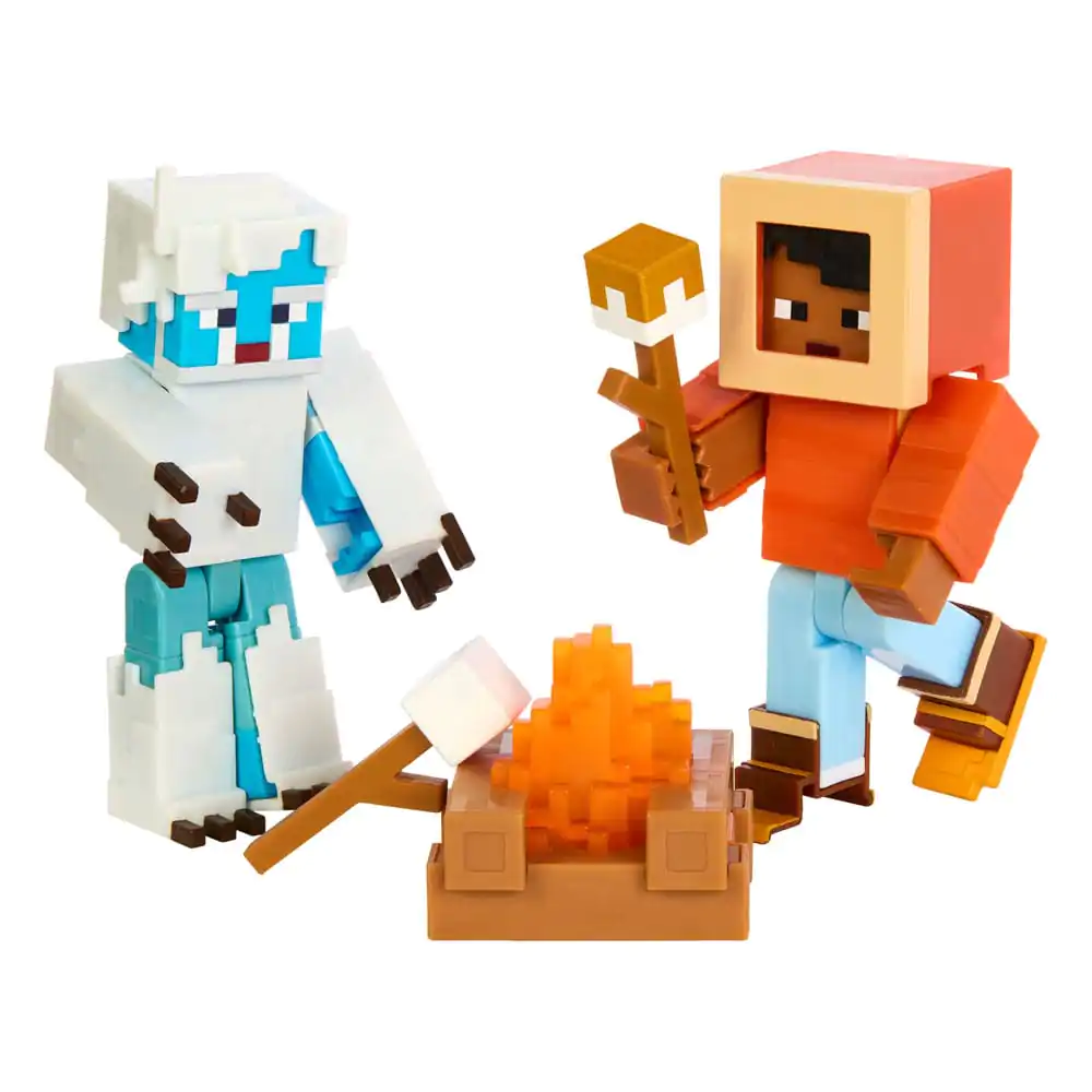 Minecraft Creator Series Expansion Pack Mount Enderwood Yeti Scare akciófigura csomag 8 cm termékfotó