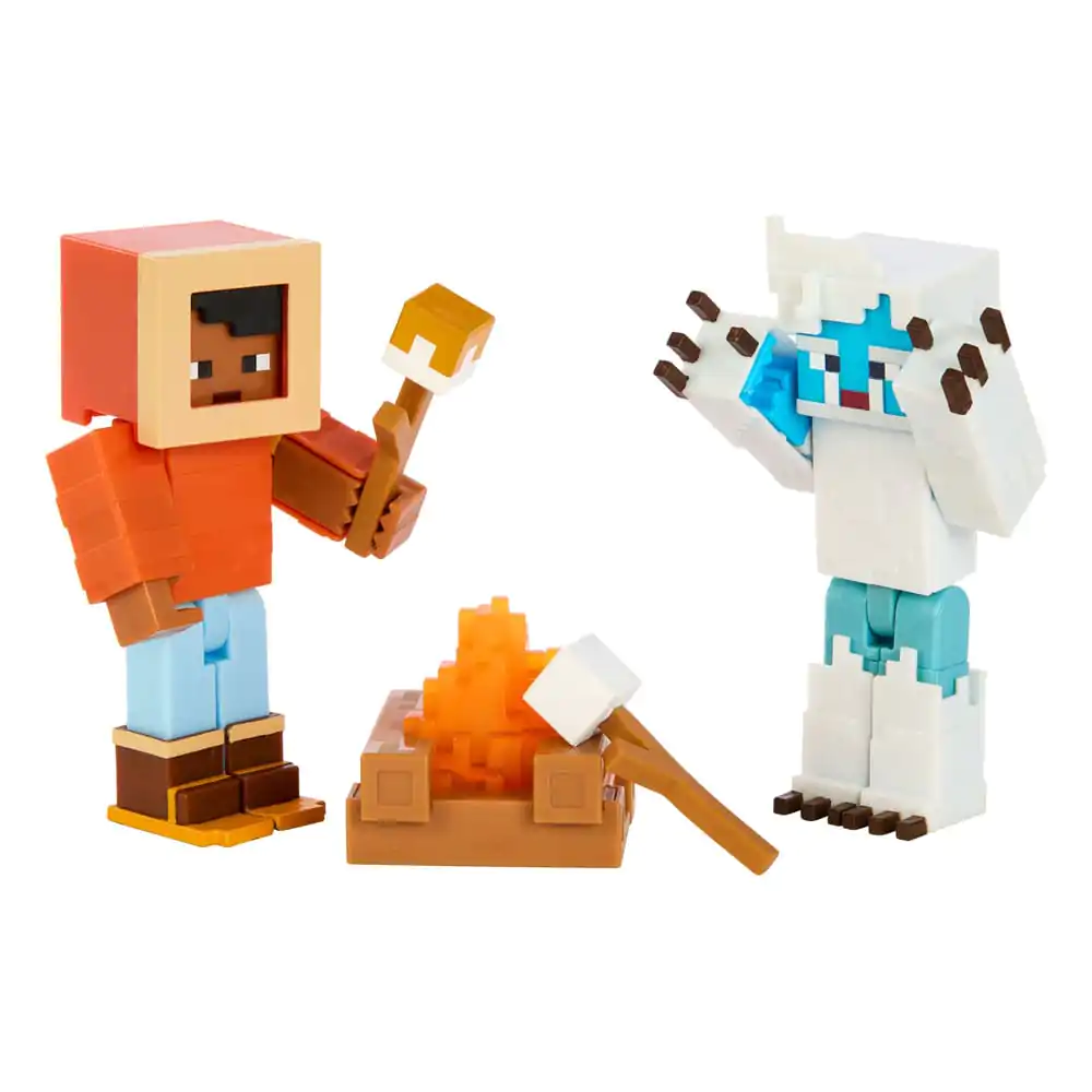 Minecraft Creator Series Expansion Pack Mount Enderwood Yeti Scare akciófigura csomag 8 cm termékfotó