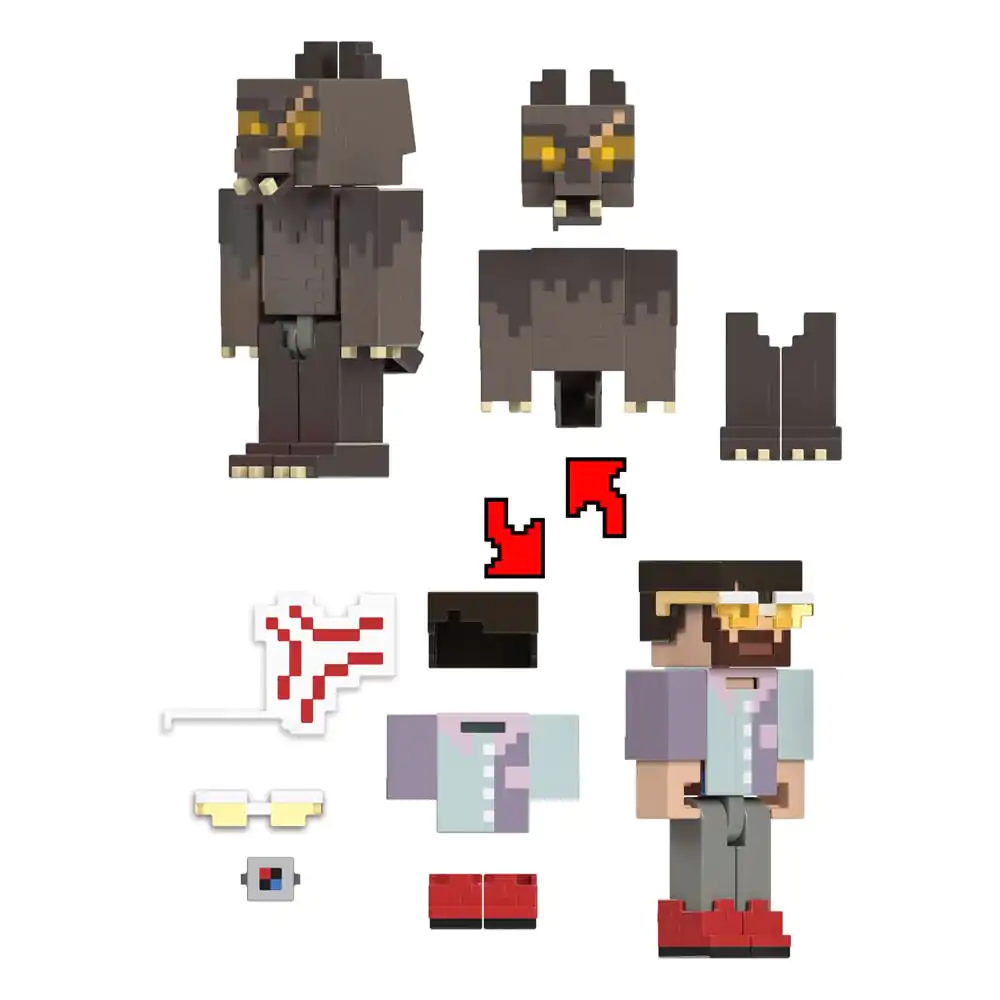 Minecraft Creator Series Expansion Pack Rugarou &amp; Anger Vein akciófigura 8 cm termékfotó