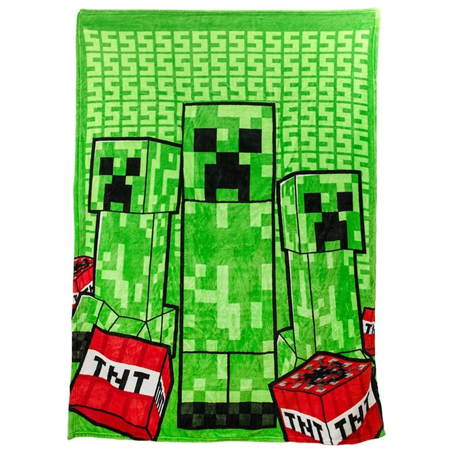 Minecraft Creeper 2-in-1 takaró 150 cm termékfotó