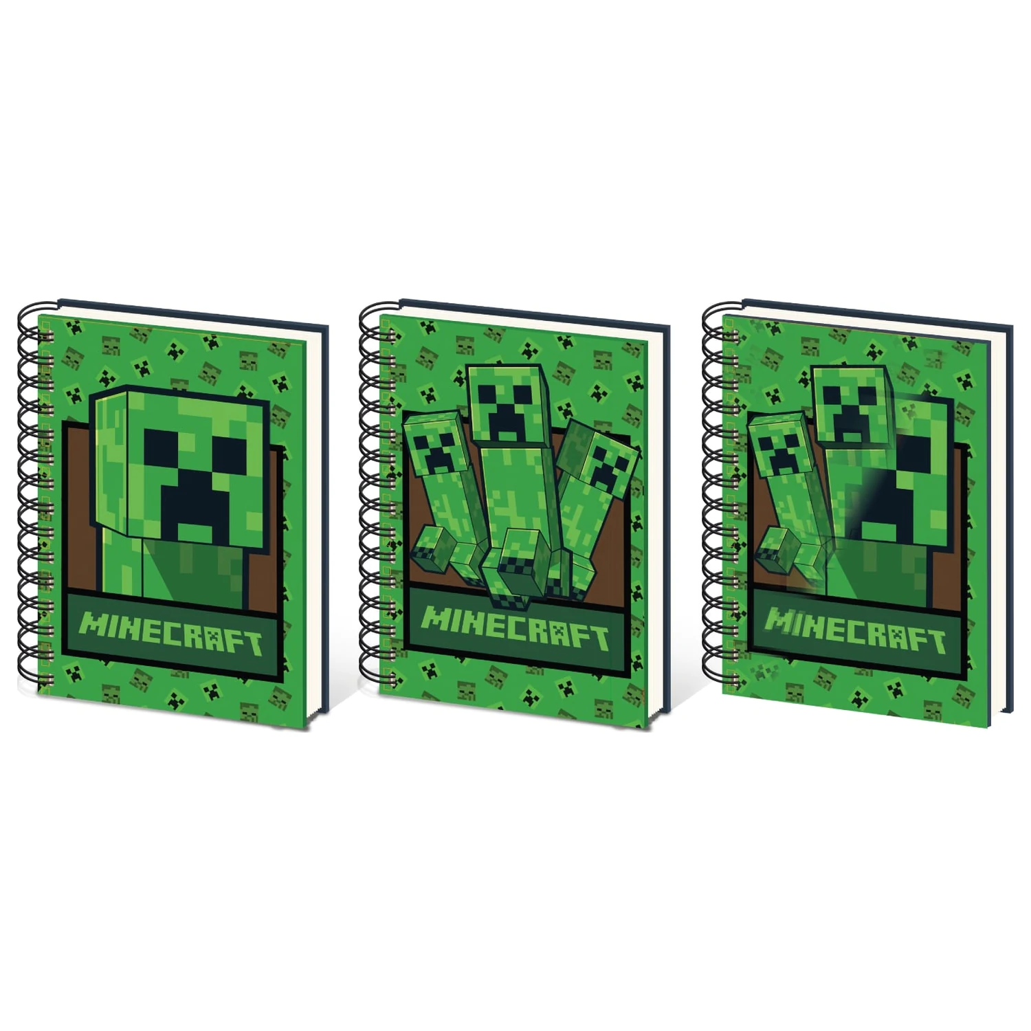 Minecraft Creeper A5 jegyzetfüzet termékfotó