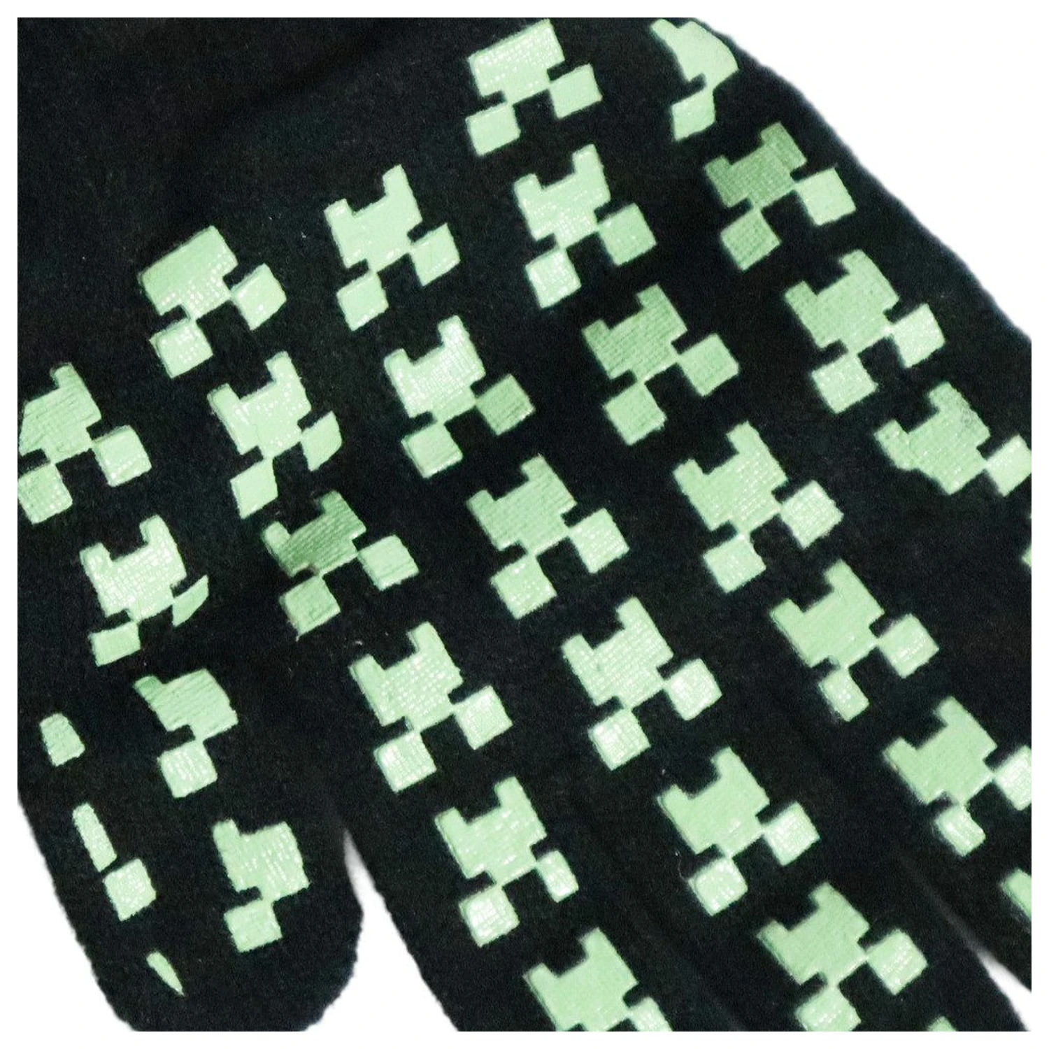 Minecraft Creeper Black gyerek kesztyű termékfotó