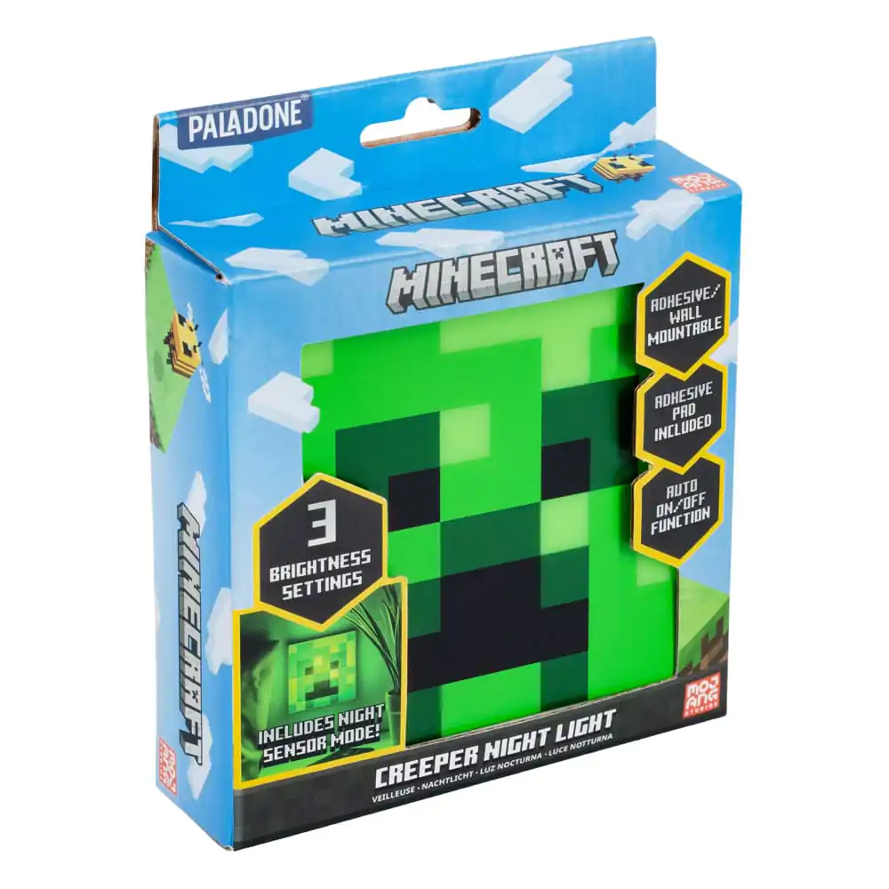 Minecraft Creeper éjszakai lámpa 10 cm termékfotó