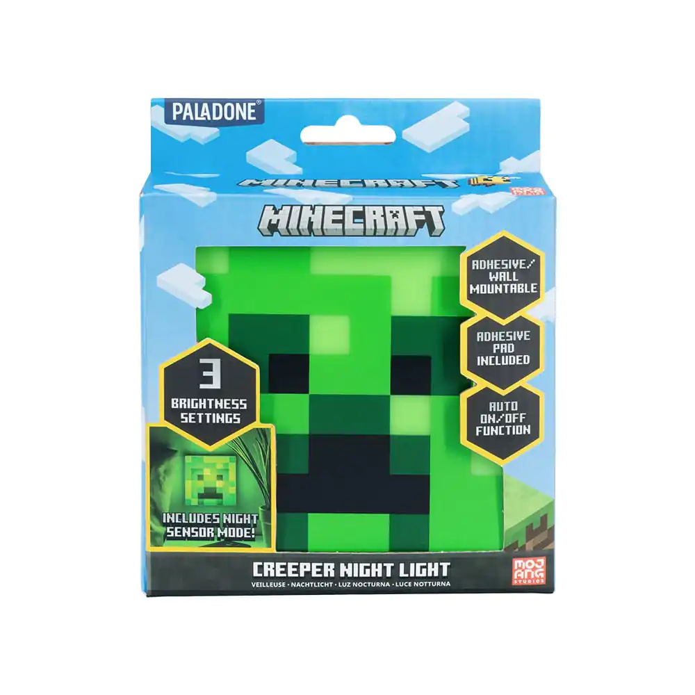 Minecraft Creeper éjszakai lámpa 10 cm termékfotó