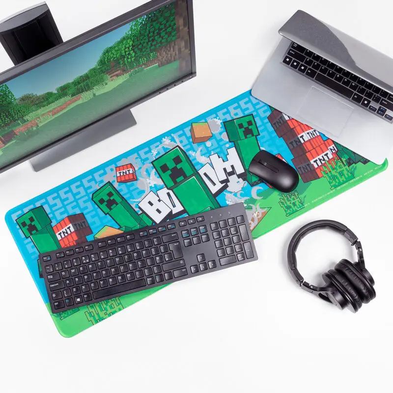 Minecraft Creeper gaming kiegészítő nagyméretű egérpad termékfotó