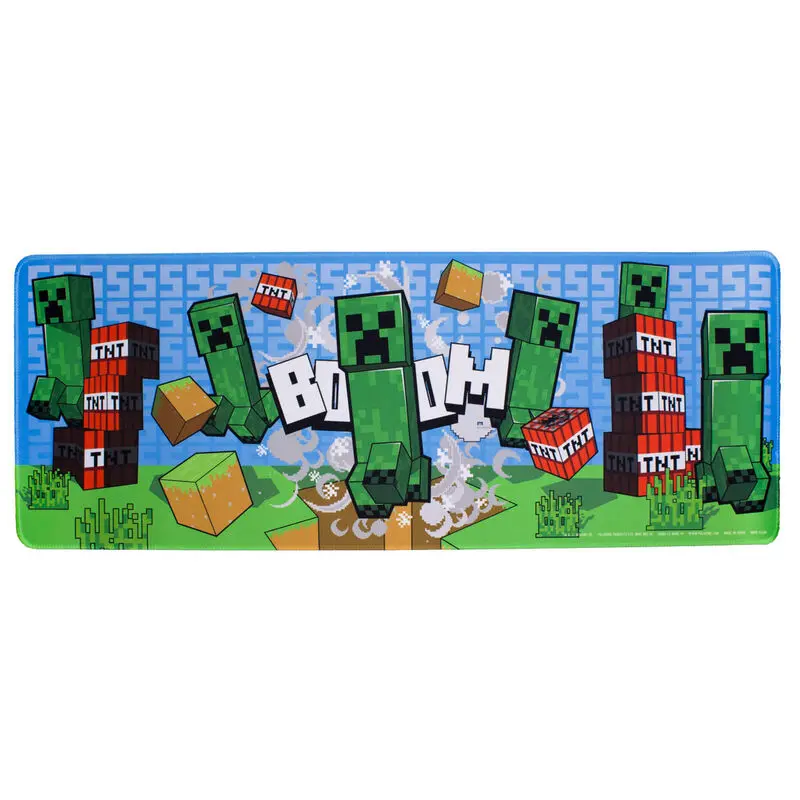 Minecraft Creeper gaming kiegészítő nagyméretű egérpad termékfotó