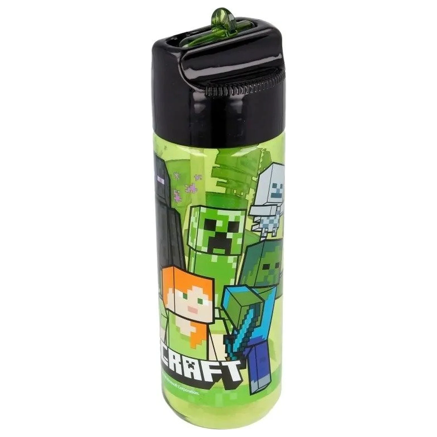 Minecraft Creeper Hydro tritan műanyag szívószálas kulacs 540 ml termékfotó