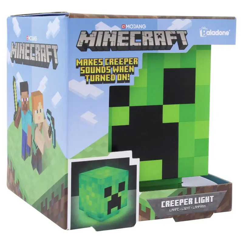 Minecraft Lampe Creeper termékfotó