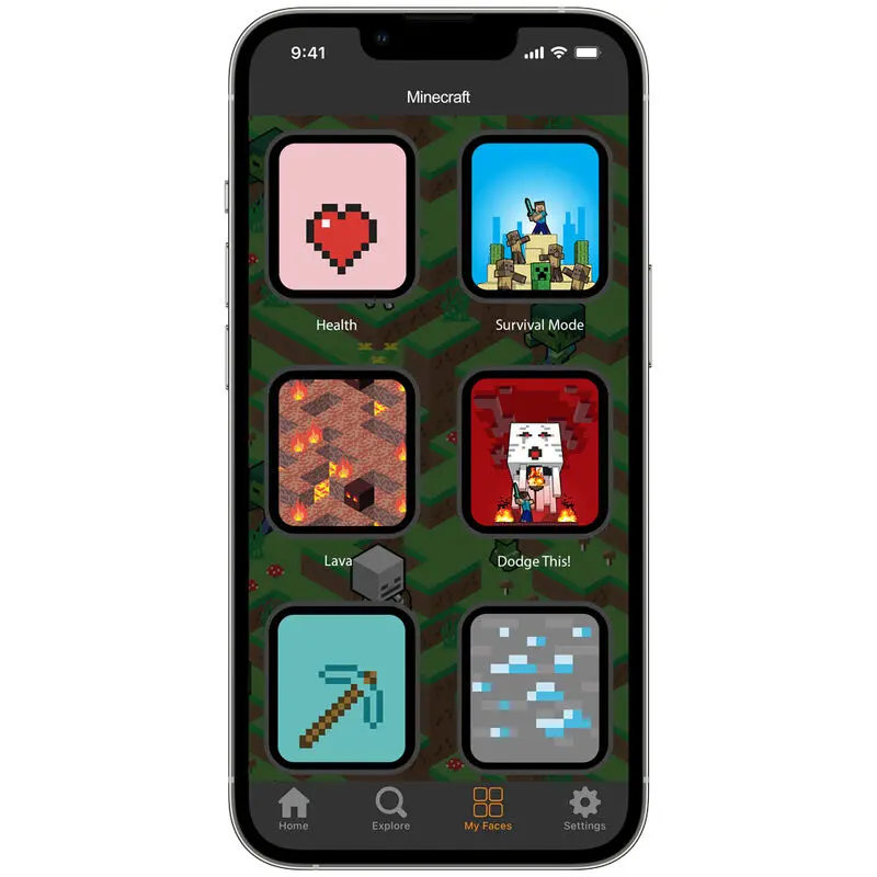 Minecraft Creeper óraszíj okosórákhoz termékfotó