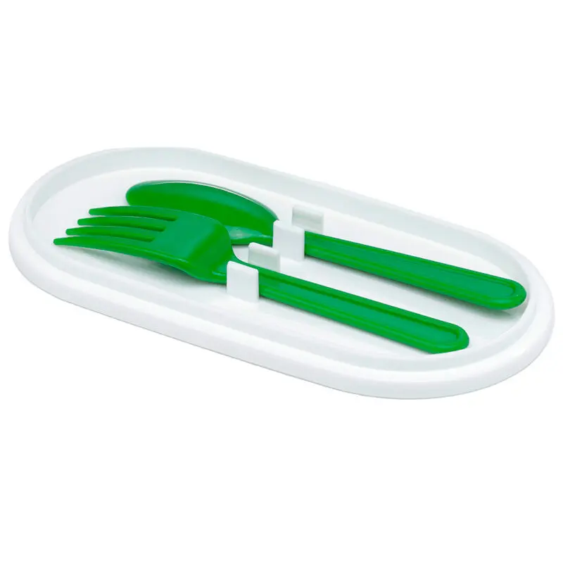 Minecraft Creeper uzsonnás doboz étkészlet és evőeszköz szett termékfotó