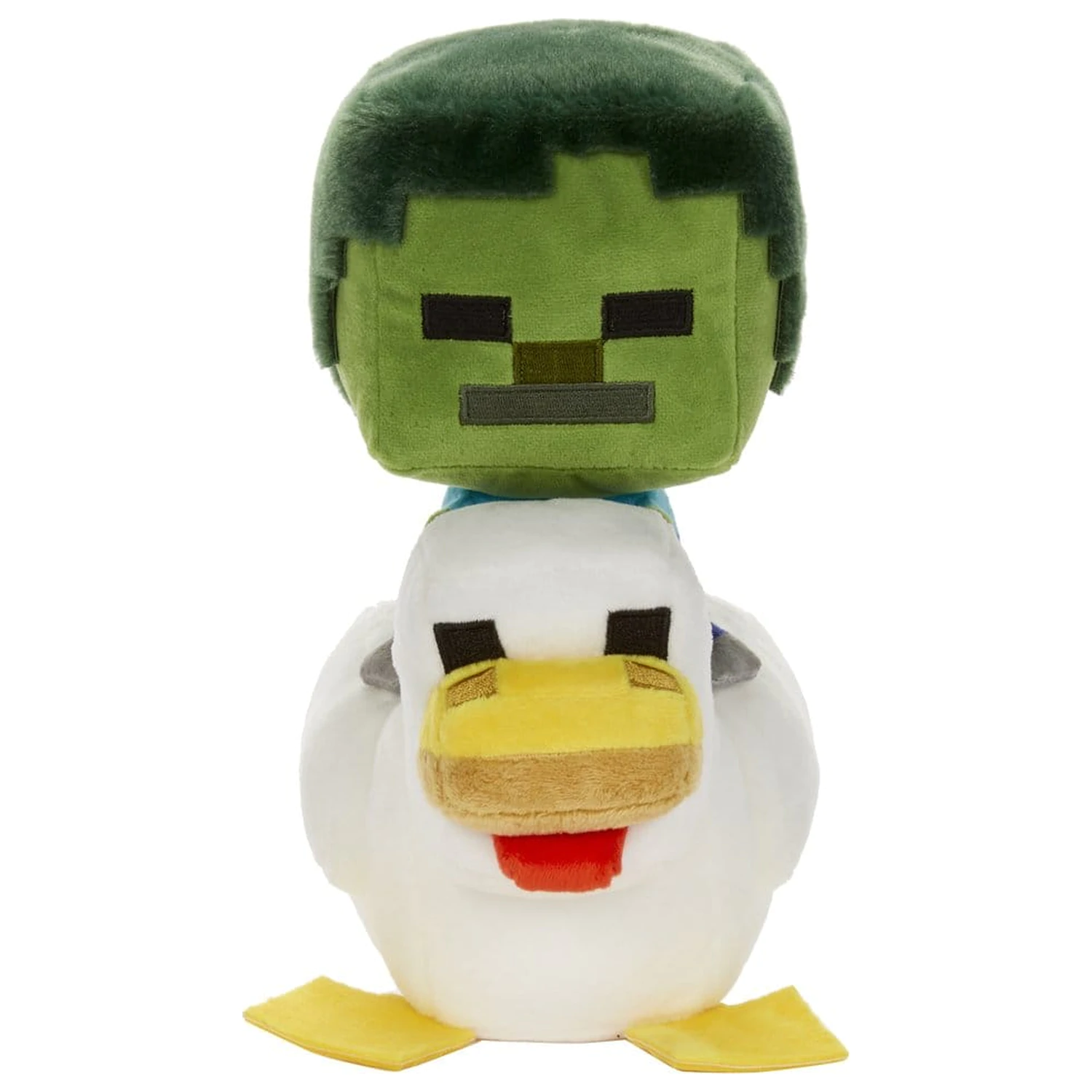Minecraft Deluxe Chicken Jockey plüss figura 20 cm termékfotó