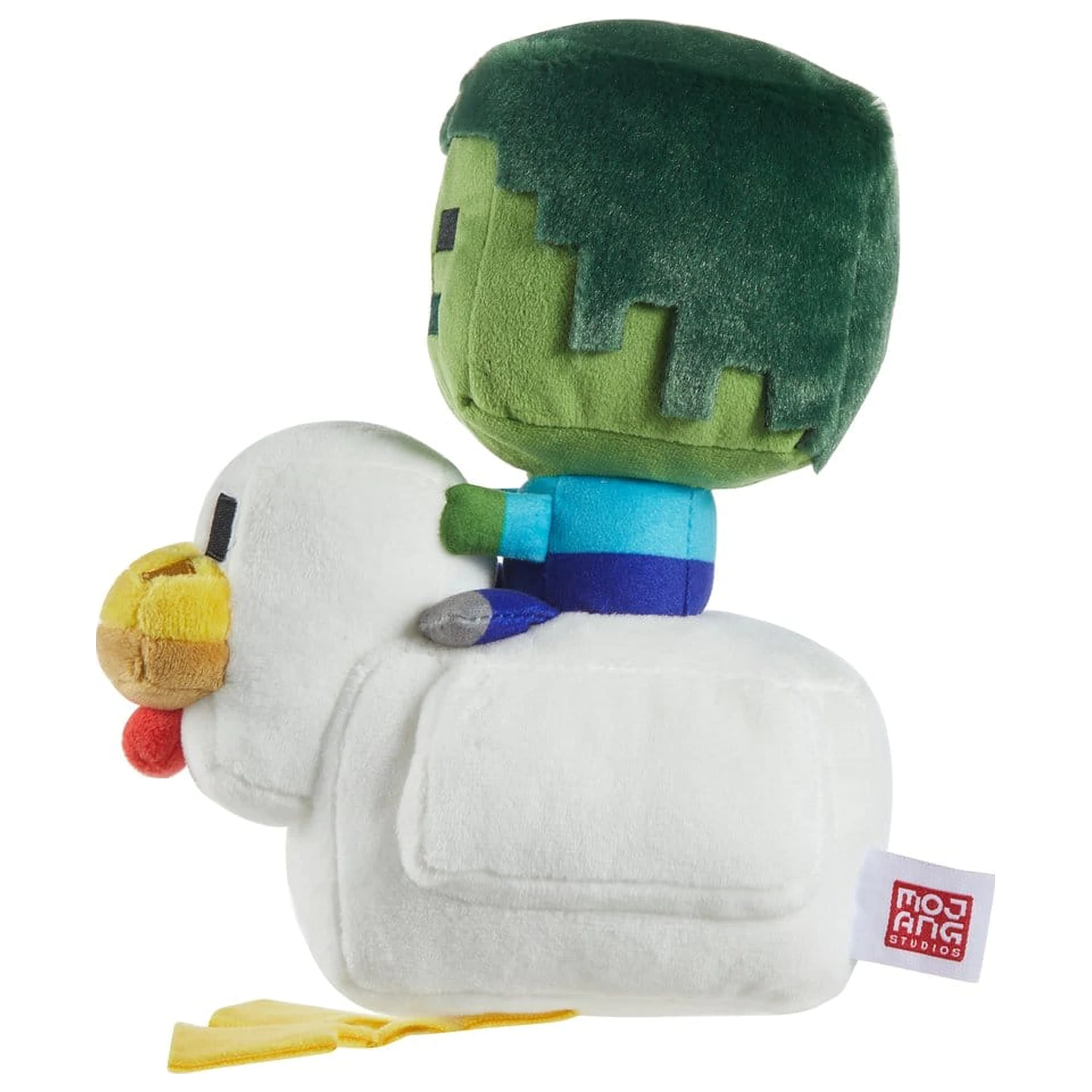 Minecraft Deluxe Chicken Jockey plüss figura 20 cm termékfotó