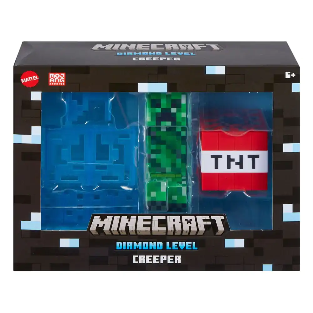 Minecraft Diamond Level Creeper akciófigura 14 cm termékfotó
