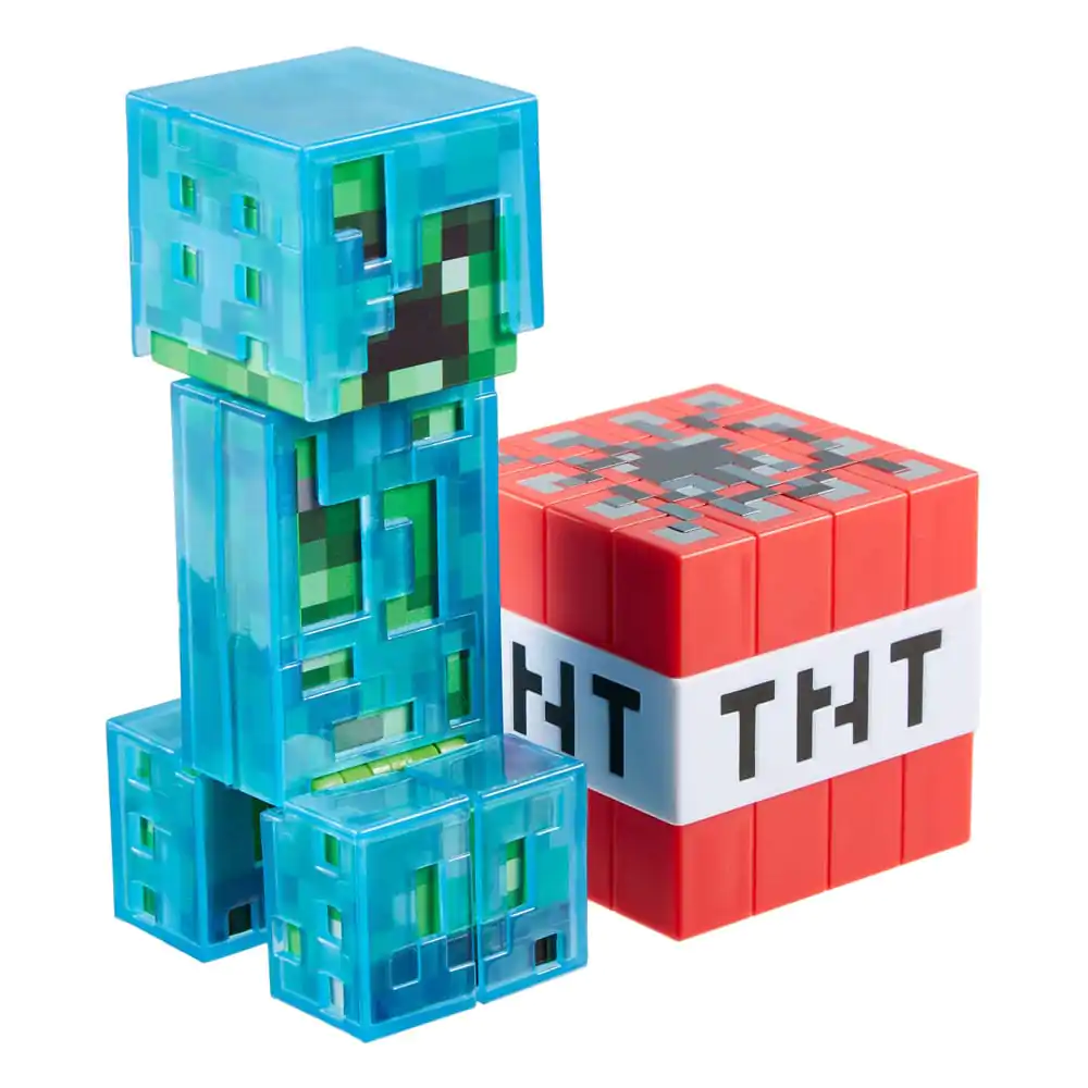Minecraft Diamond Level Creeper akciófigura 14 cm termékfotó