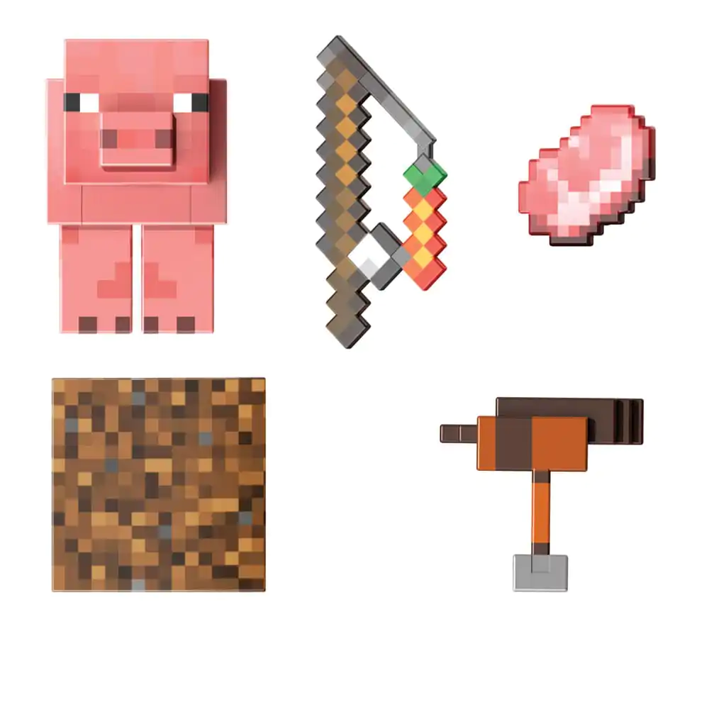 Minecraft Diamond Level Actionfigur Schwein 14 cm termékfotó