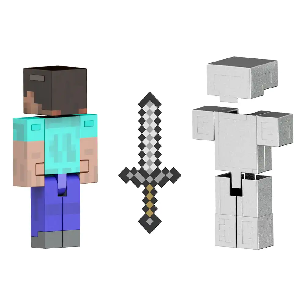Minecraft Diamond Level Steve akciófigura 14 cm termékfotó