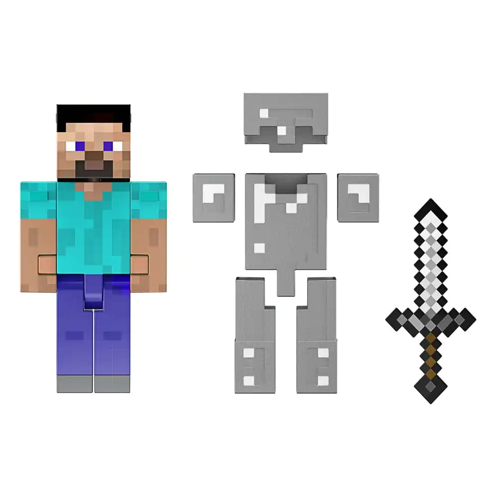 Minecraft Diamond Level Steve akciófigura 14 cm termékfotó