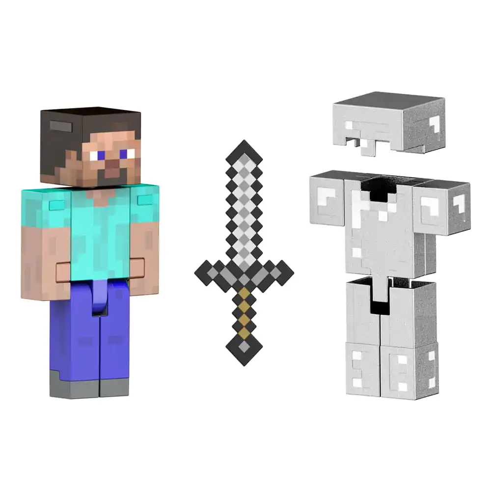 Minecraft Diamond Level Steve akciófigura 14 cm termékfotó