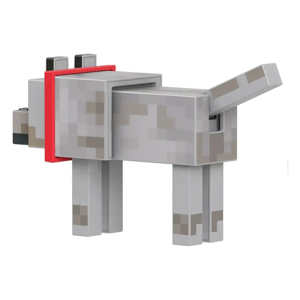Minecraft Diamond Level Wolf akciófigura 14 cm termékfotó