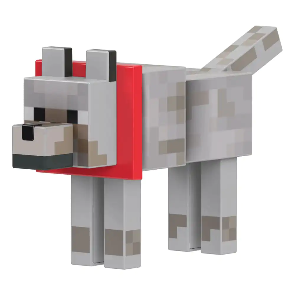 Minecraft Diamond Level Wolf akciófigura 14 cm termékfotó