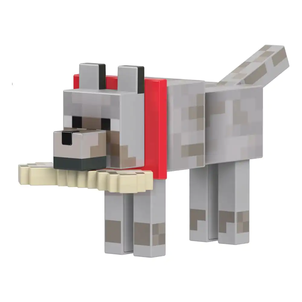 Minecraft Diamond Level Wolf akciófigura 14 cm termékfotó