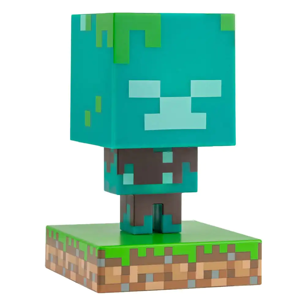 Minecraft Drowned Zombie Icon lámpa termékfotó