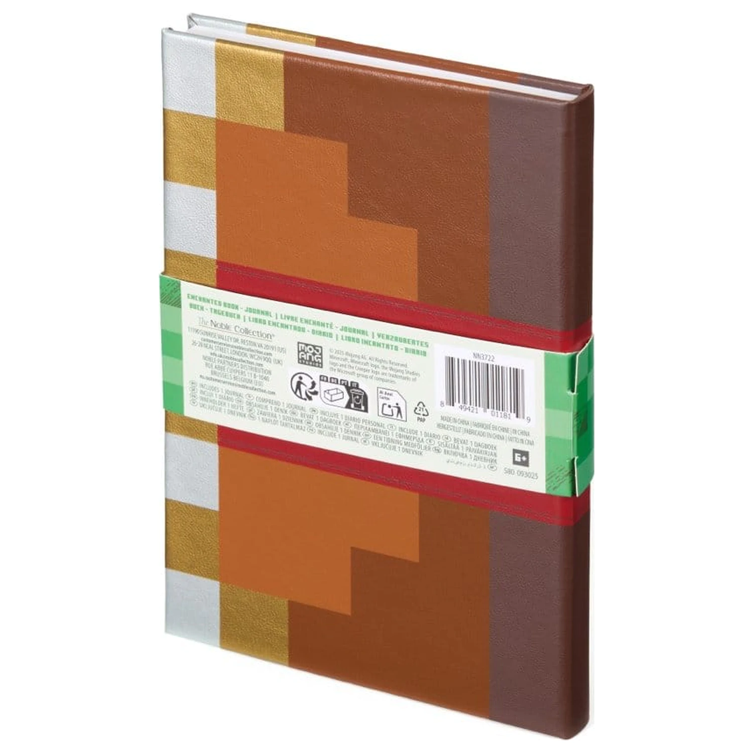 Minecraft Enchanted Book A5 jegyzetfüzet termékfotó