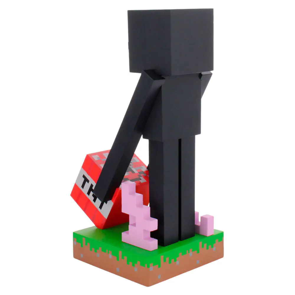 Minecraft Enderman kontroller/telefon tartó Cable Guy figura 20cm termékfotó