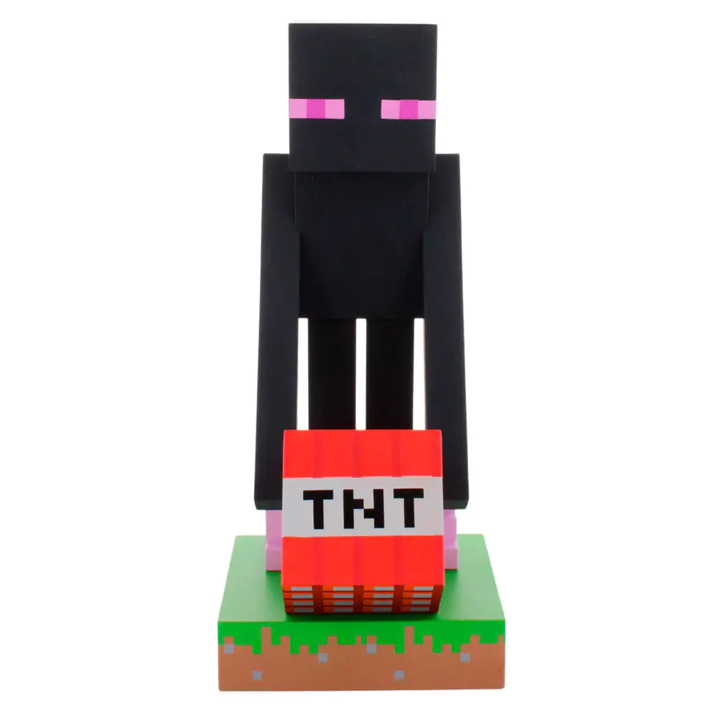 Minecraft Enderman kontroller/telefon tartó Cable Guy figura 20cm termékfotó