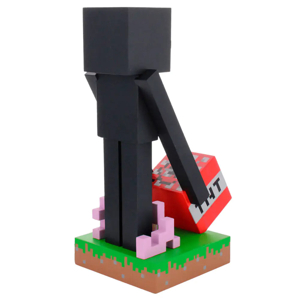 Minecraft Enderman kontroller/telefon tartó Cable Guy figura 20cm termékfotó