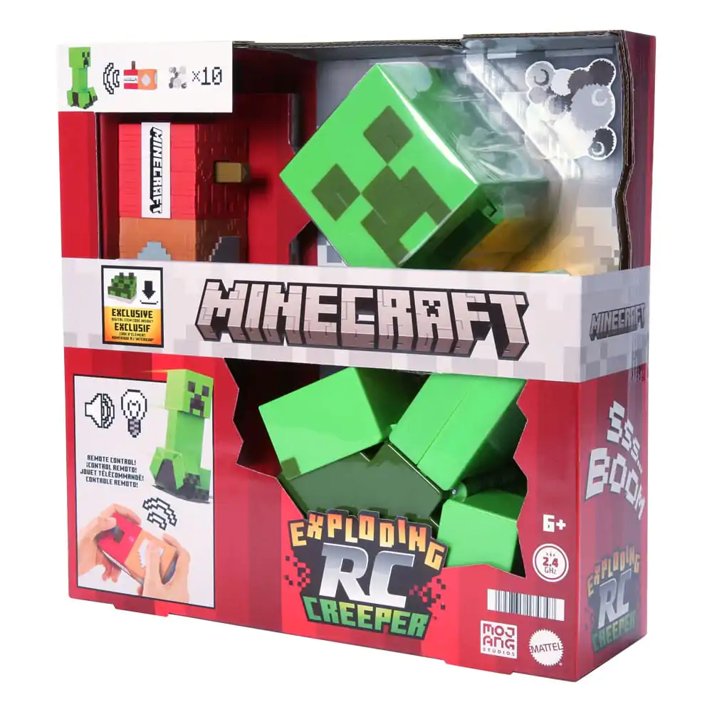 Minecraft Figure Exploding RC Creeper 25 cm termékfotó