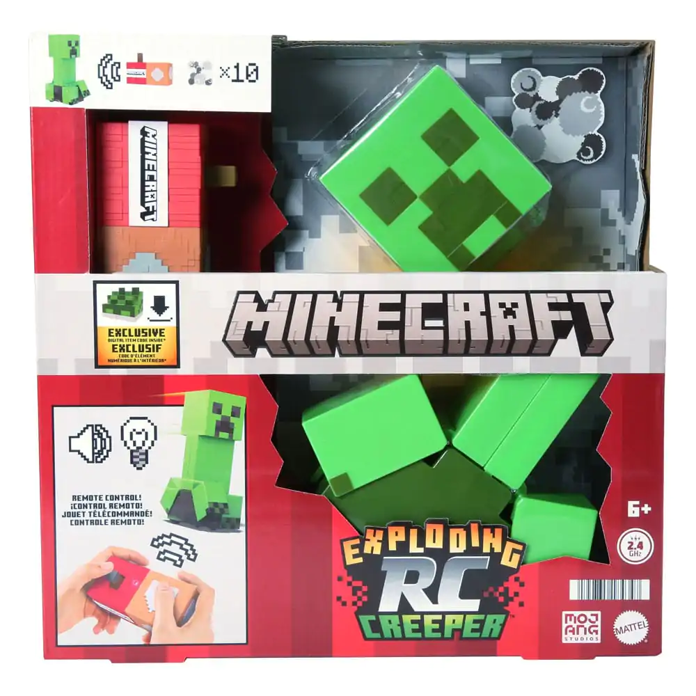 Minecraft Figure Exploding RC Creeper 25 cm termékfotó