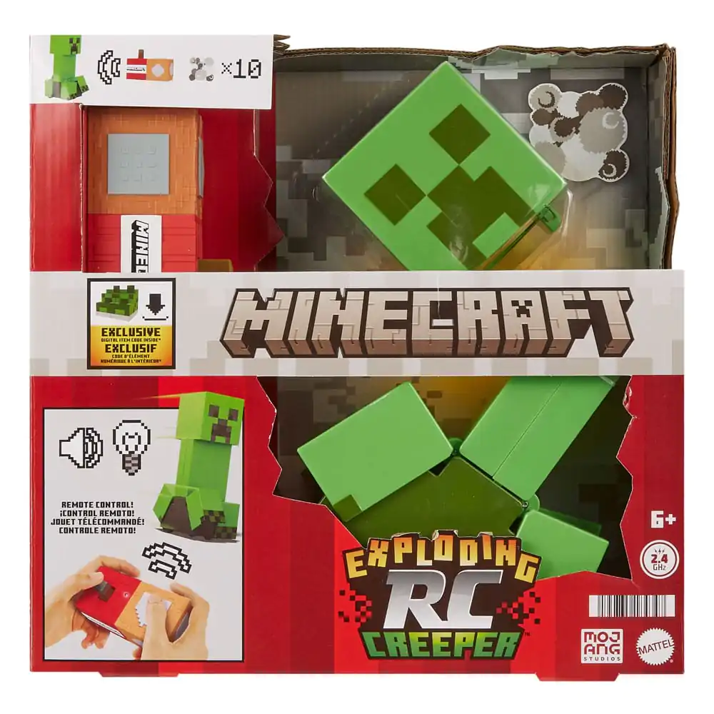 Minecraft Figure Exploding RC Creeper 25 cm termékfotó