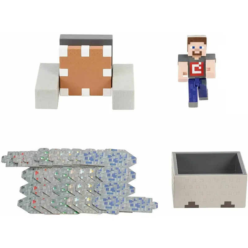 Minecraft Explosive Wagon Steve figure termékfotó