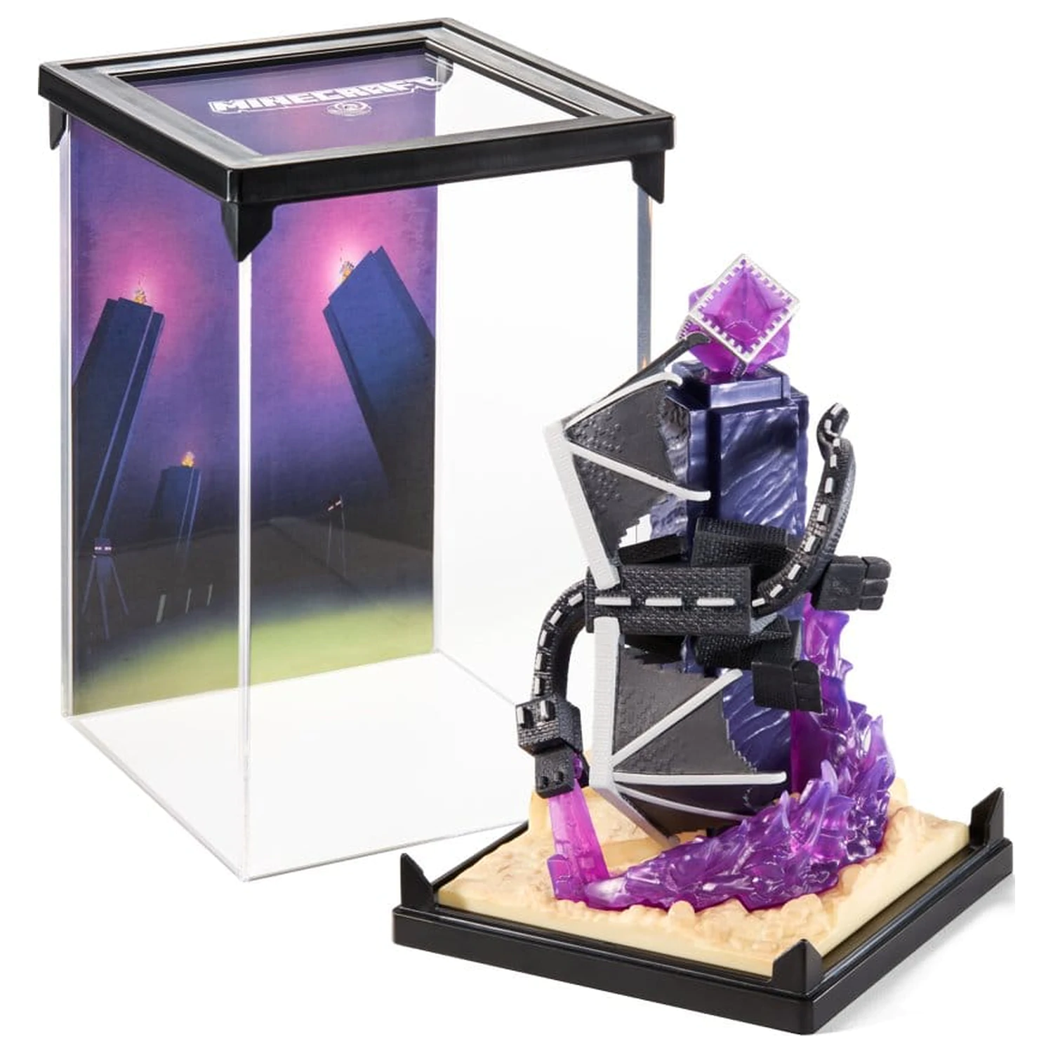 Minecraft figura Diorama Ender Dragon Attack 18 cm termékfotó