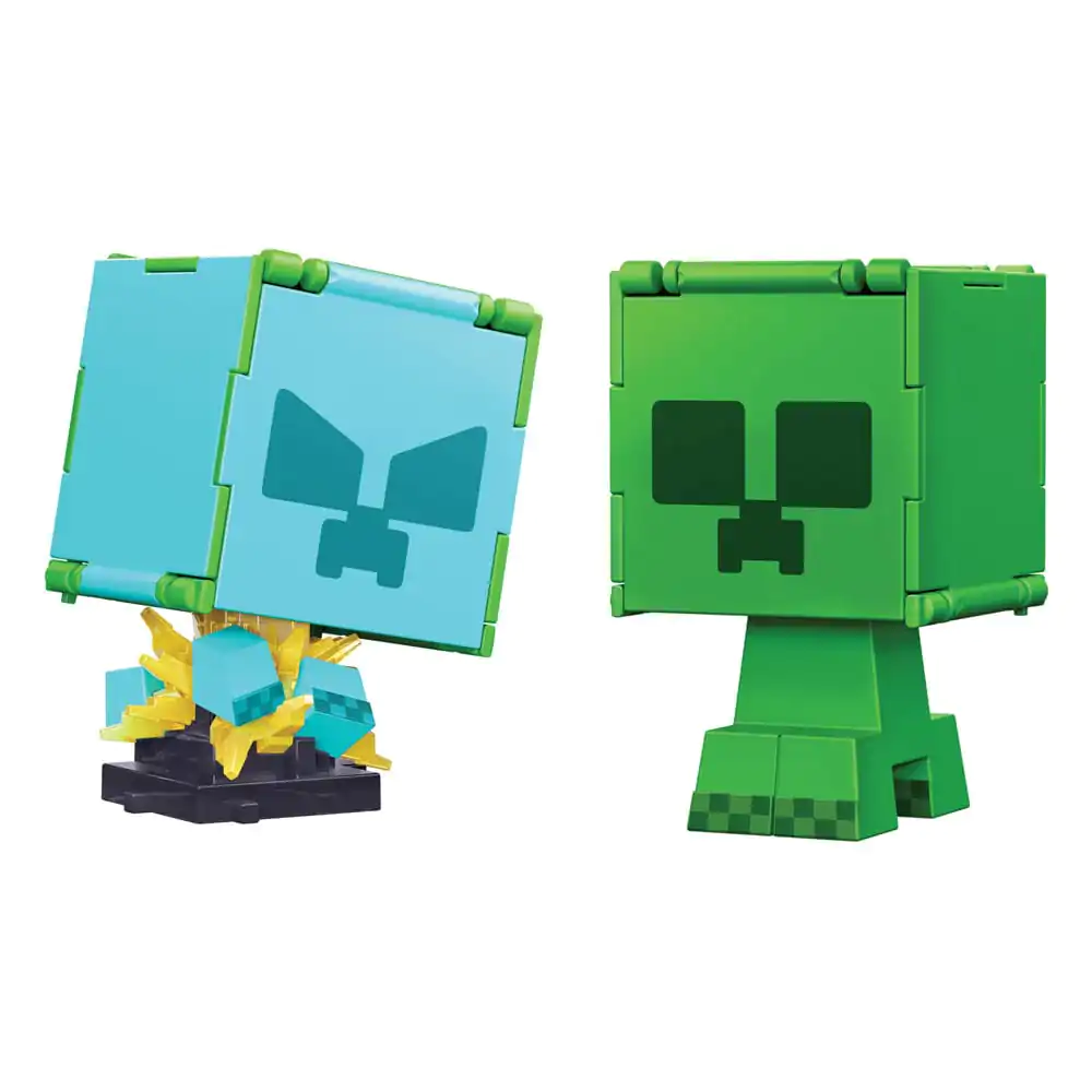 Minecraft Flippin Action Figure Creeper & Charged Creeper termékfotó