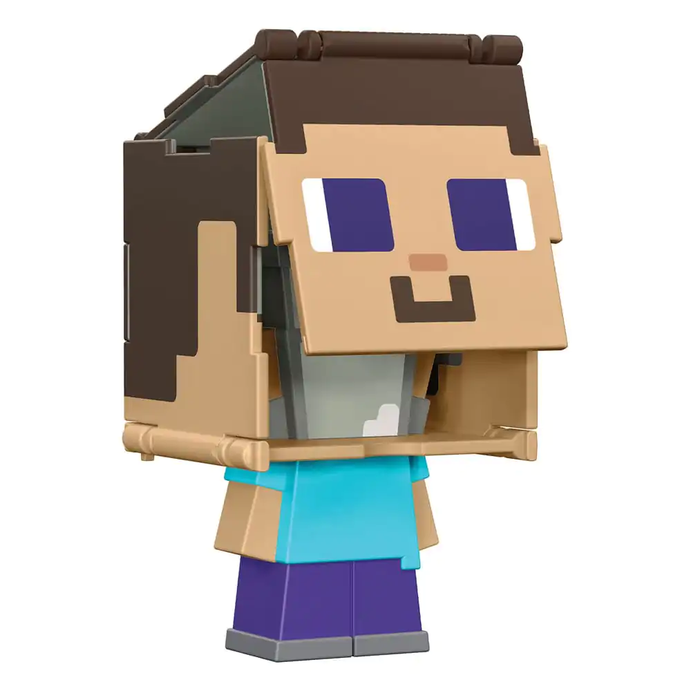 Minecraft Flippin Steve & Steve in Iron Armor akciófigura termékfotó