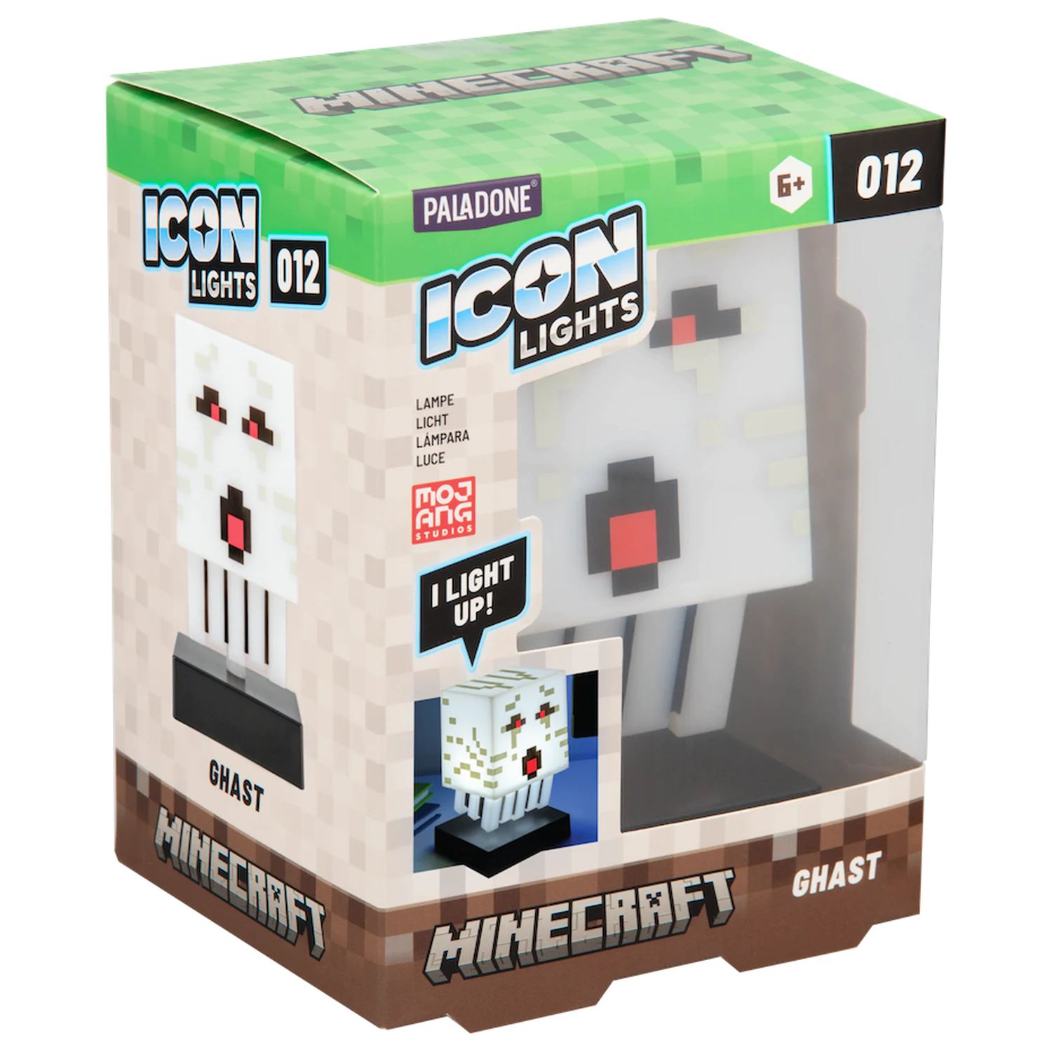 Minecraft Ghast Icon lámpa 11 cm termékfotó